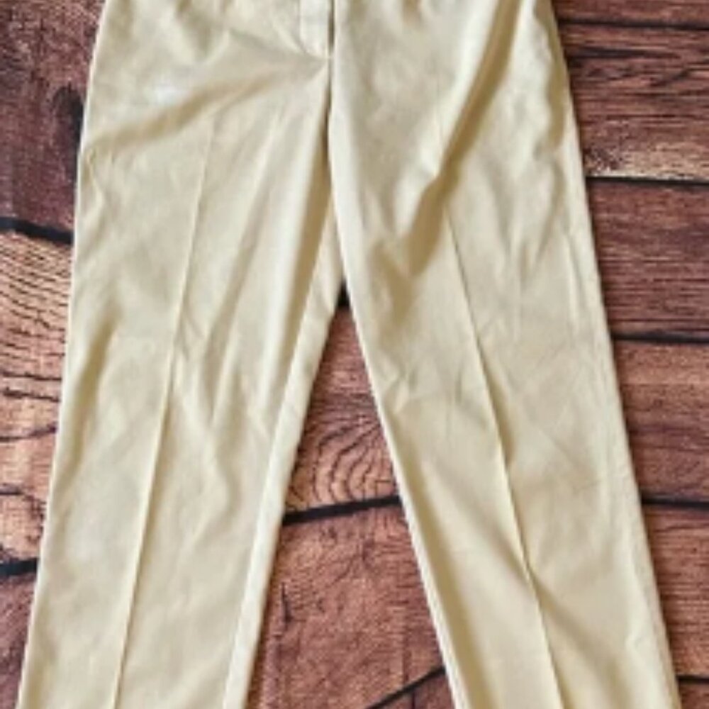 St. John Sport by Marie Gray Cream Chinos